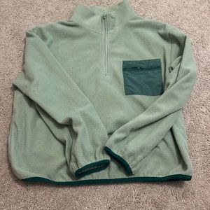 Green QuarterZip